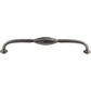 TOP KNOBS TK233BI Chareau 8 13/16" Center to Center Bar Pull - Black Iron