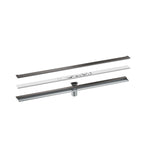 AXOR 42528341 Drains Wall Installation 39 3/8" - Brushed Black Chrome