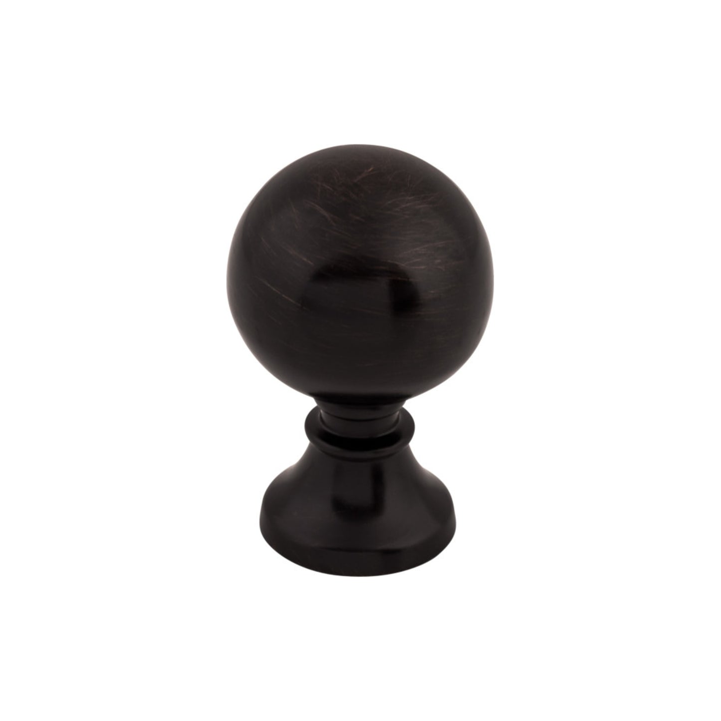 TOP KNOBS TK801TB Kara 1" Diameter Round Knob - Tuscan Bronze