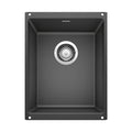 BLANCO 513424 Precis Precis SILGRANIT 13" Undermount Bar Sink - Anthracite in Anthracite