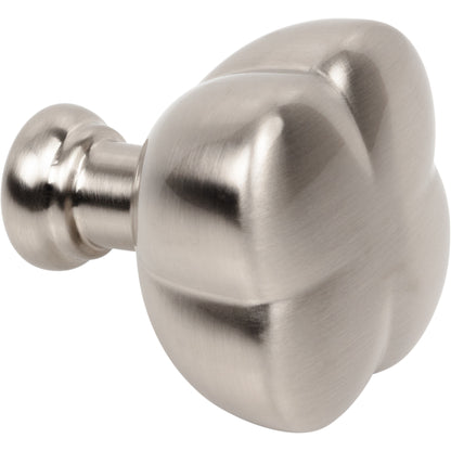 JEFFREY ALEXANDER 686L-SN Southerland 1-1/2" Length Round Knob - Satin Nickel
