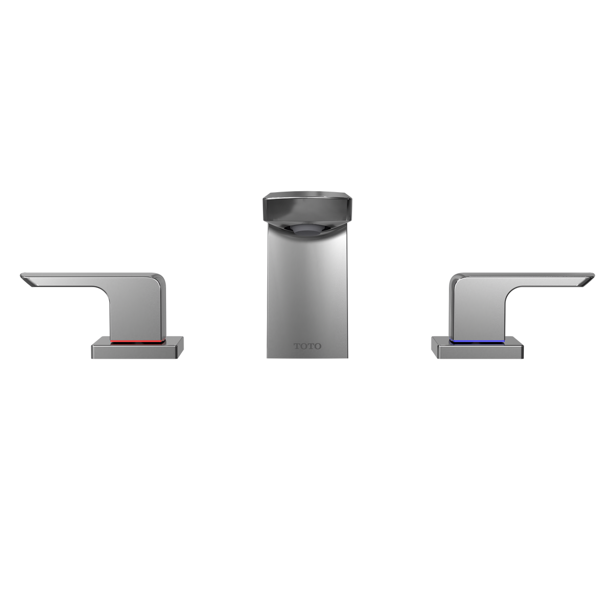 TOTO TLG02201U#CP Gr Series 1.2 Gpm Two Handle Widespread Bathroom Sink Faucet With Drain Assembly - Polished Chrome