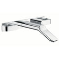 AXOR 11043001 Urquiola Wall-Mounted Widespread Faucet Trim with Base Plate, 1.2 GPM - Chrome