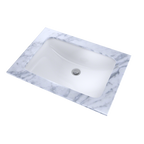 TOTO LT542G#01 19" X 12-3/8" Rectangular Undermount Bathroom Sink With Cefiontect - Cotton White