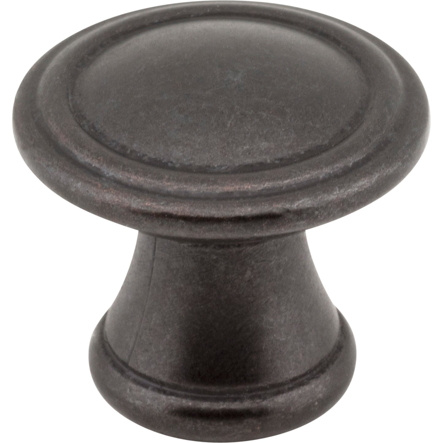 JEFFREY ALEXANDER Z110-DACM Chesapeake 1-3/16" Diameter Mushroom Knob , Gun Metal