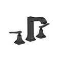 HANSGROHE 31331671 Metropol Classic Widespread Faucet 160 with Lever Handles and Pop-Up Drain, 1.2 GPM - Matte Black