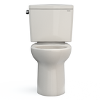 TOTO CST776CSFG#12 Drake  Two-Piece Elongated 1.6 Gpf Universal Height Tornado Flush Toilet With Cefiontect - Sedona Beige