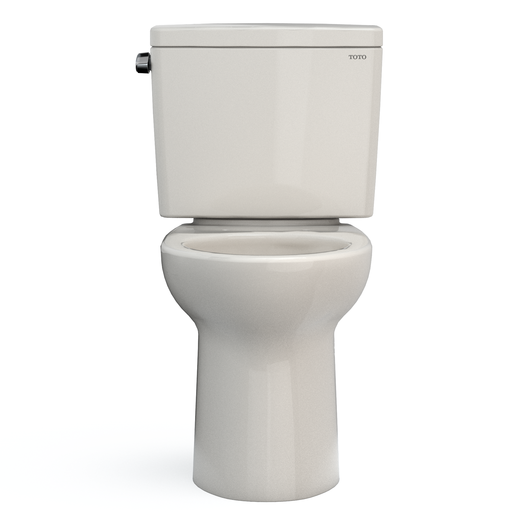 TOTO CST776CSFG#12 Drake  Two-Piece Elongated 1.6 Gpf Universal Height Tornado Flush Toilet With Cefiontect - Sedona Beige
