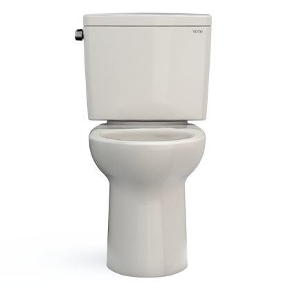 TOTO CST776CSFG#12 Drake  Two-Piece Elongated 1.6 Gpf Universal Height Tornado Flush Toilet With Cefiontect - Sedona Beige