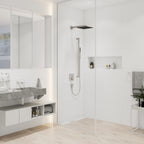 HANSGROHE 24337821 Pulsify E Showerarm E,15" - Brushed Nickel