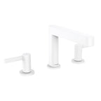 HANSGROHE 76033701 Finoris Wide-spread Faucet 110 with Pop-up Drain, 1.2 GPM - Matte White