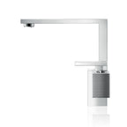 AXOR 46021001 Edge Single-Hole Faucet 190 - Diamond Cut, 1.2 GPM - Chrome