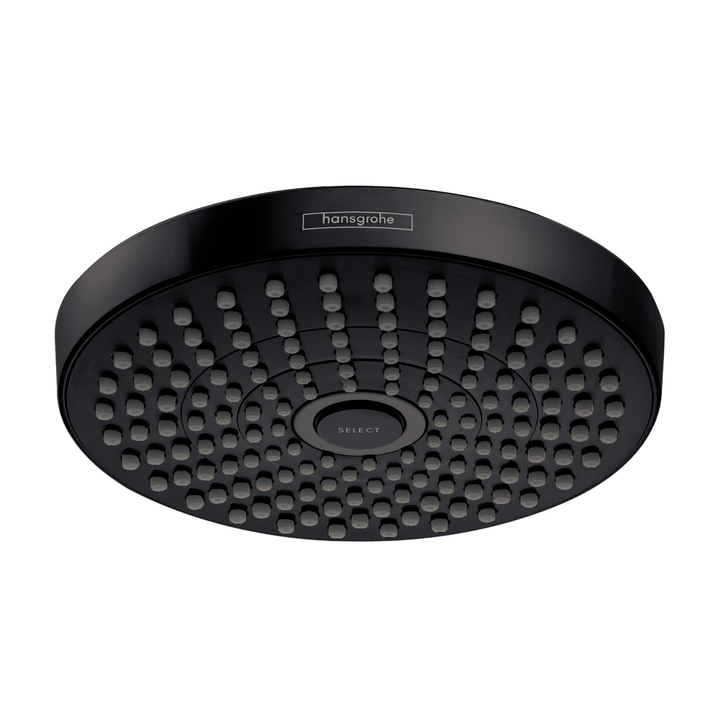 HANSGROHE 04388670 Croma Select S Showerhead 180 2-Jet, 1.8 GPM - Matte Black