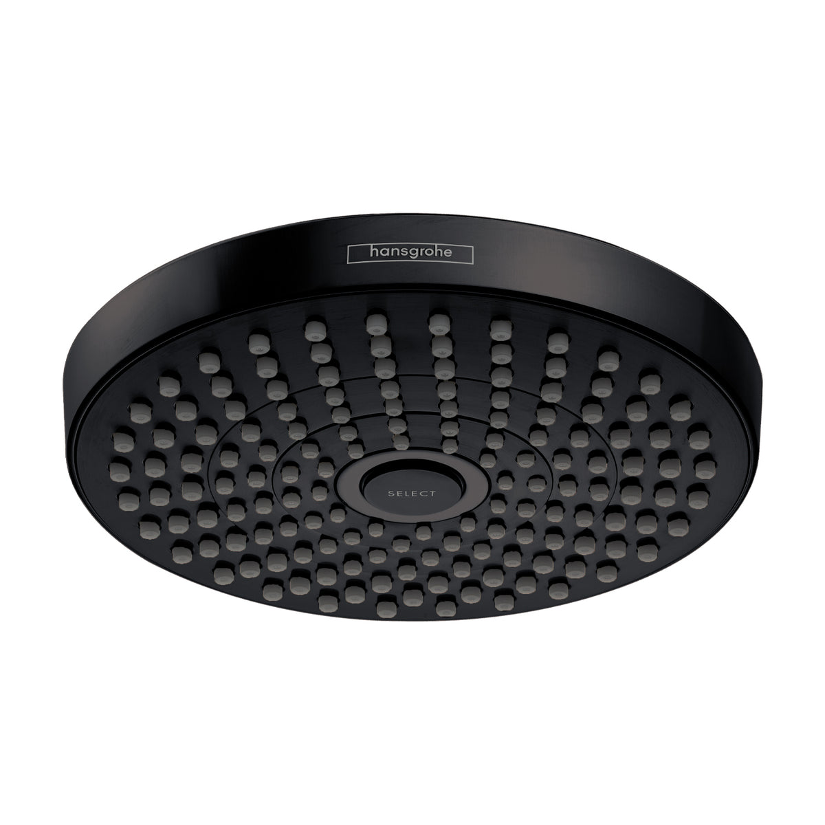 HANSGROHE 04388670 Croma Select S Showerhead 180 2-Jet, 1.8 GPM - Matte Black