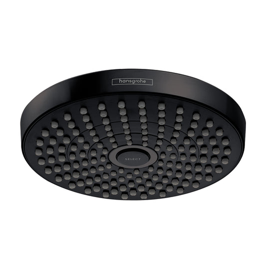 HANSGROHE 04388670 Croma Select S Showerhead 180 2-Jet, 1.8 GPM - Matte Black