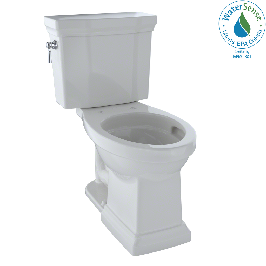 TOTO CST404CUFG#11 Promenade Ii 1G Two-Piece Elongated 1.0 Gpf Universal Height Toilet With Cefiontect - Colonial White