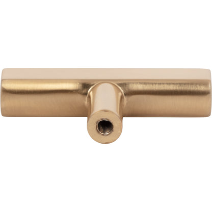 JEFFREY ALEXANDER 845TL-SBZ Dominique 2-1/4" Length Bar Knob - Satin Bronze