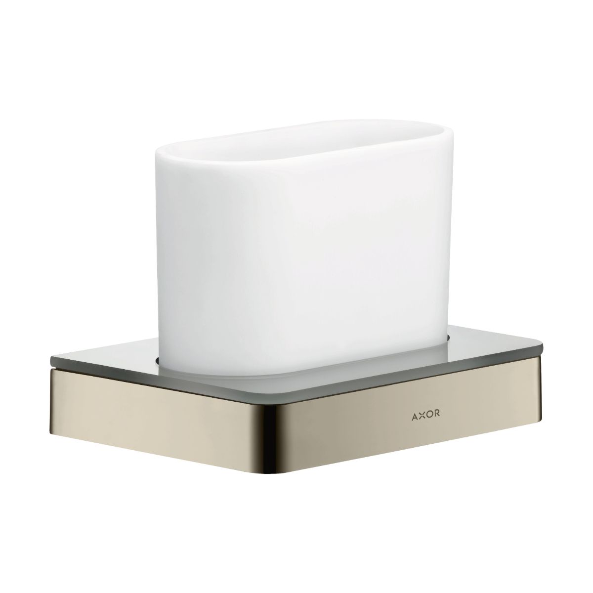 AXOR 42834830 Universal SoftSquare Tumbler - Polished Nickel