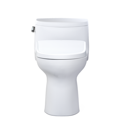 TOTO MW6344726CEFG#01 Washlet+ Supreme Ii One-Piece Elongated 1.28 Gpf Toilet And Washlet+ S7 Contemporary Bidet Seat - Cotton White