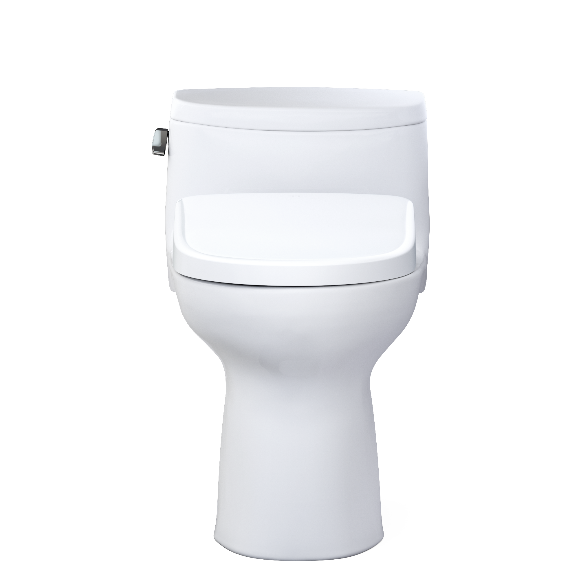TOTO MW6344736CEFG#01 Washlet+ Supreme Ii One-Piece Elongated 1.28 Gpf Toilet And Washlet+ S7A Contemporary Bidet Seat - Cotton White