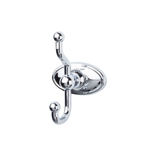 TOP KNOBS ED2PCC TOP BATH (R) Edwardian Bath 5" Wall Bath Hooks - Polished Chrome