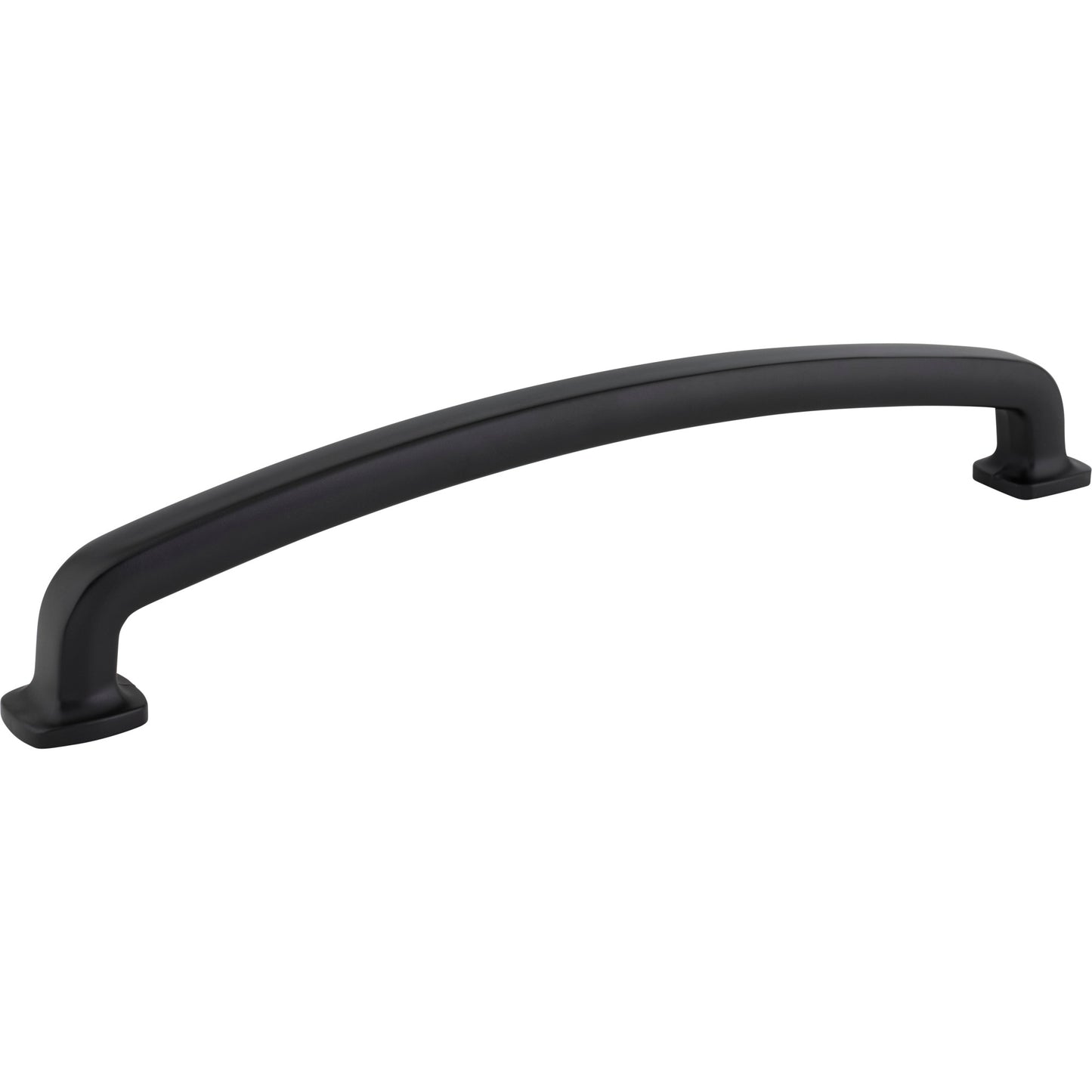 JEFFREY ALEXANDER MO6373-12MB Belcastel 1 12" Center-to-Center Appliance Pull - Matte Black