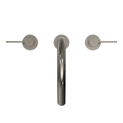 TOTO TBG11201UA#PN Gf Two Lever Handle Deck-Mount Roman Tub Filler Trim - Polished Nickel