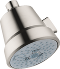 HANSGROHE 04928820 Club Showerhead 100 3-Jet, 1.5 GPM - Brushed Nickel