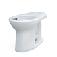 TOTO C776CEFG#01 Drake Elongated Universal Height TORNADO FLUSH Toilet Bowl with CEFIONTECT , Cotton White