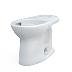 TOTO C776CEFG.10#01 Drake Elongated Universal Height Tornado Flush Toilet Bowl With 10 Inch Rough-In And Cefiontect - Cotton White