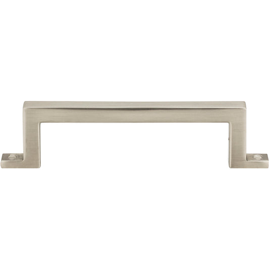 ATLAS 385-BRN Campaign 3 3/4" Center to Center Bar Pull - Brushed Nickel