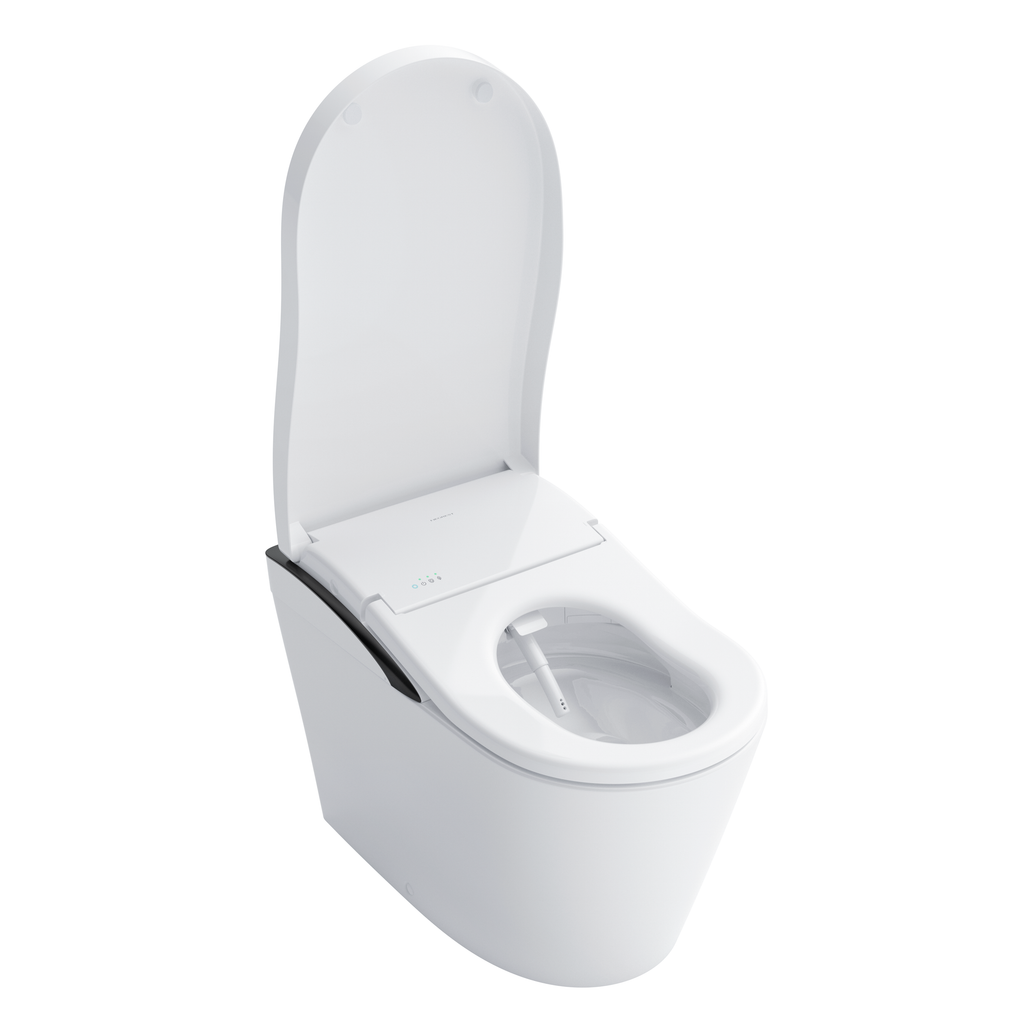 TOTO MS8732CUMFG#01B Neorest Ls Dual Flush 1.0 Or 0.8 Gf Integrated Bidet Toilet - Cotton White