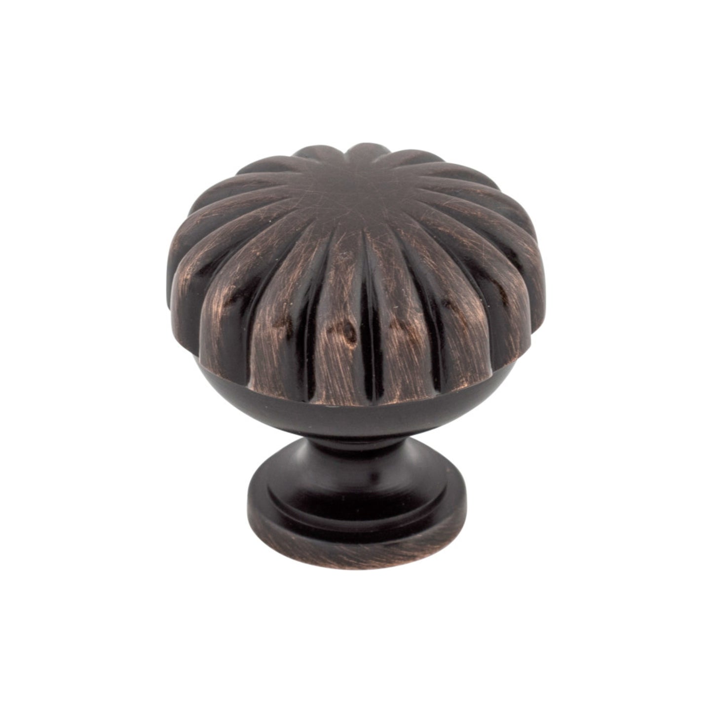 TOP KNOBS M1616 Melon 1 1/4" Diameter Round Knob - Tuscan Bronze