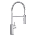 BLANCO 401918 Catris Catris Semi-Pro Pull-Down Dual-Spray Kitchen Faucet - PVD Steel in Pvd Steel