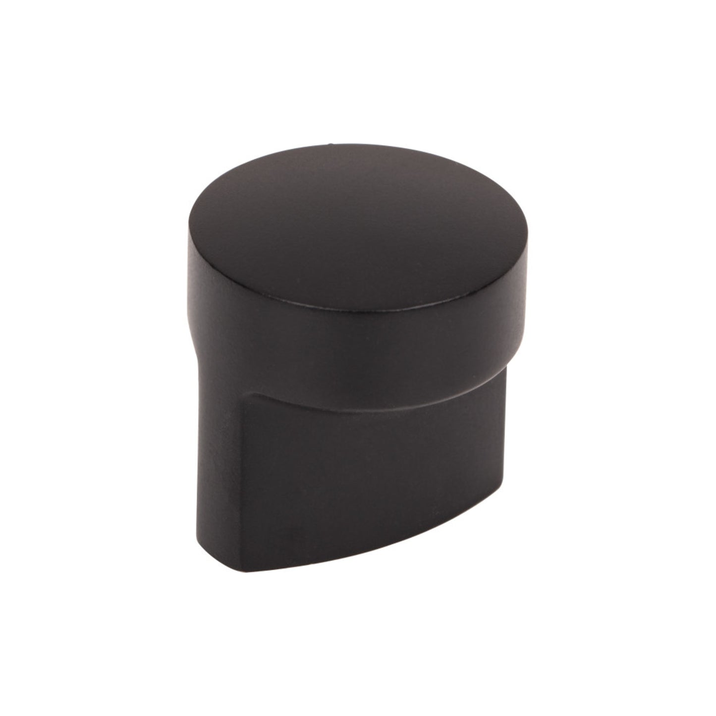 TOP KNOBS TK3040BLK Hartridge 1 1/8" Length Cylindrical Knob - Flat Black