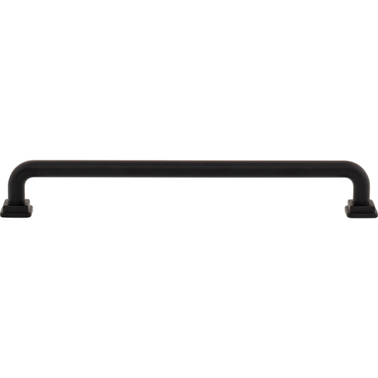 ATLAS A6026-BL Kimberton 7 9/16" Center to Center Bar Pull - Matte Black