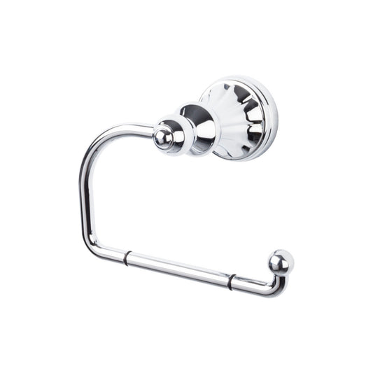 TOP KNOBS HUD4PC TOP BATH (R) Hudson Bath Wall Mounted Toilet Paper Holder - Polished Chrome