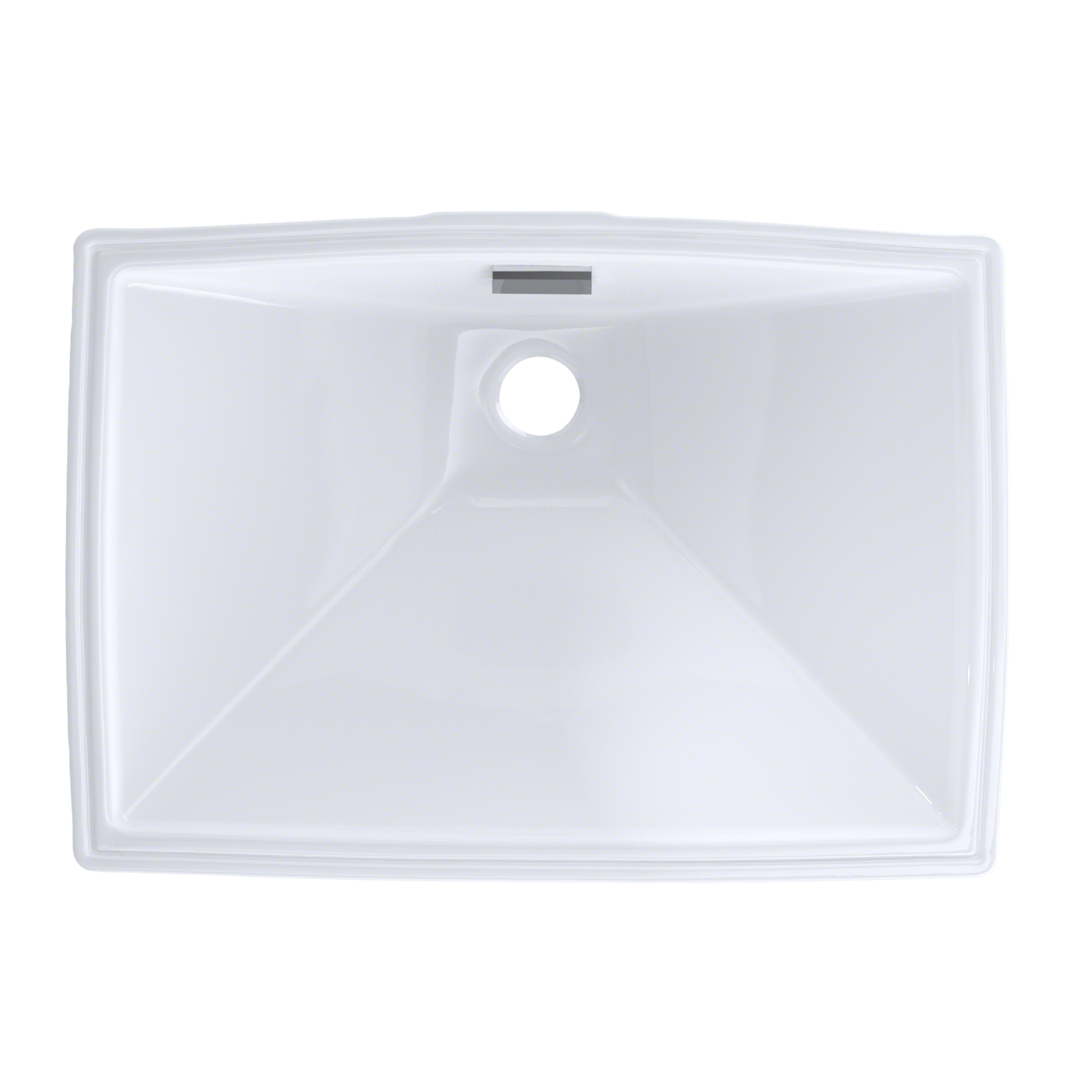 TOTO LT931#01 Lloyd Rectangular Undermount Bathroom Sink - Cotton White