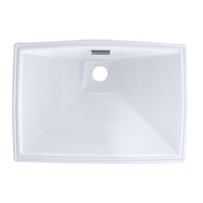 TOTO LT931#01 Lloyd Rectangular Undermount Bathroom Sink - Cotton White