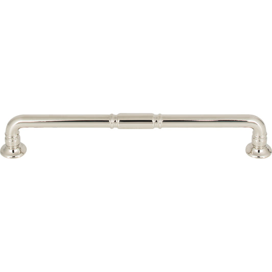 TOP KNOBS TK1005PN Kent 7 9/16" Center to Center Bar Pull - Polished Nickel