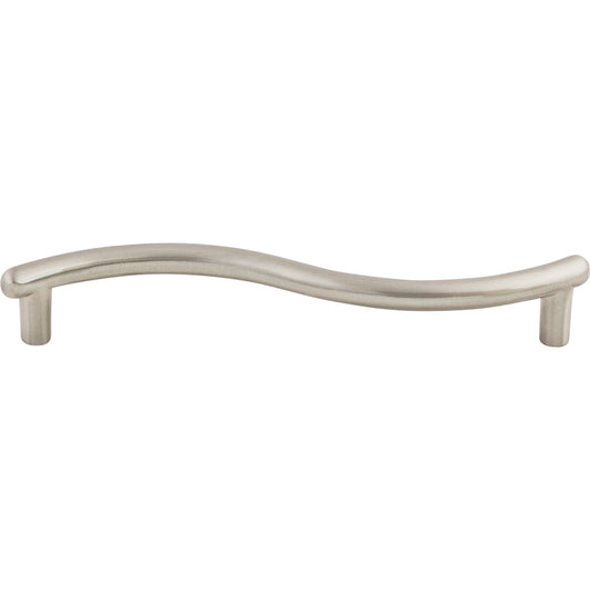 TOP KNOBS M506 Spiral 5 1/16" Center to Center Bar Pull - Brushed Satin Nickel