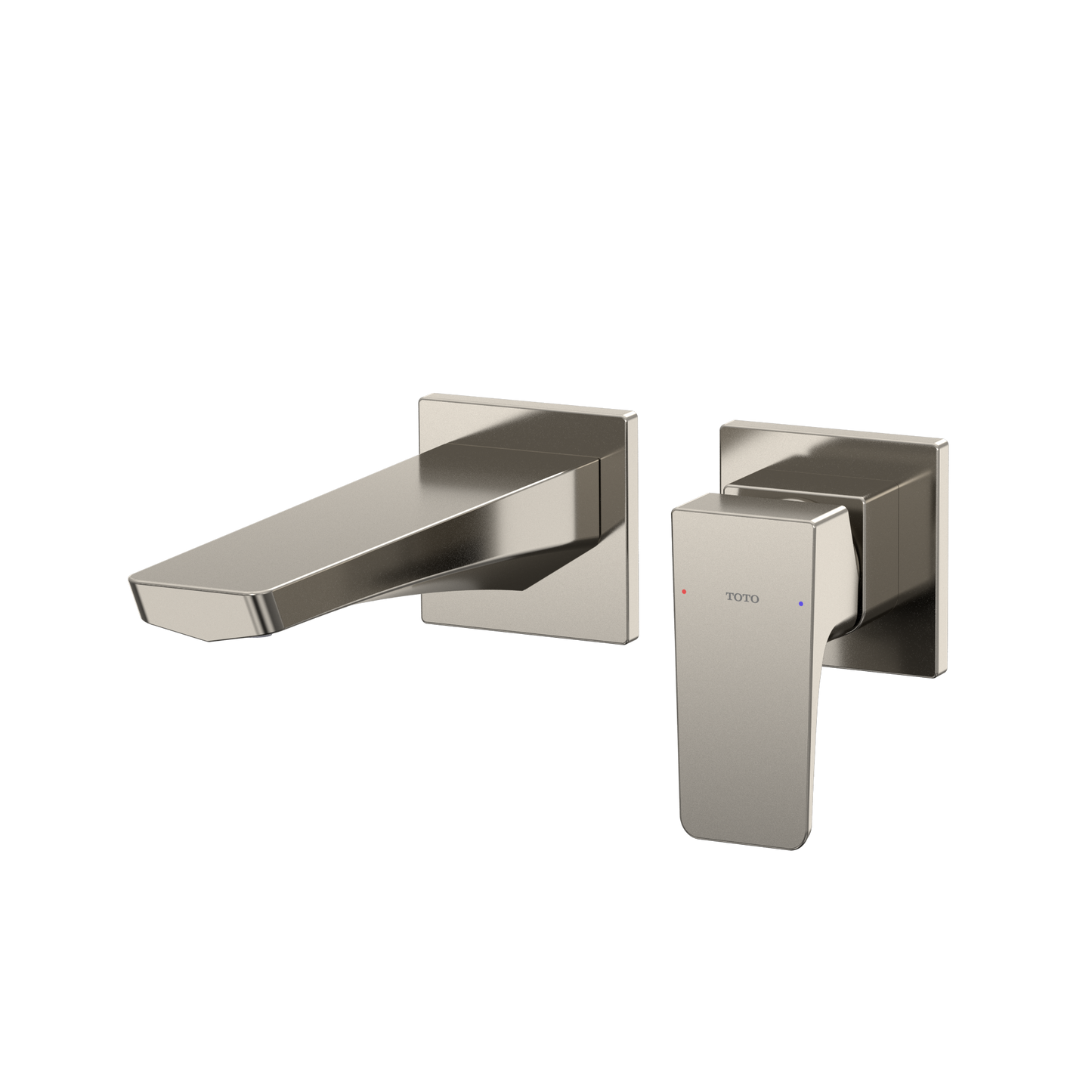 TOTO TLG07307U#PN GE 1.2 GPM Wall-Mount Single-Handle Bathroom Faucet with COMFORT GLIDE Technology , Polished Nickel