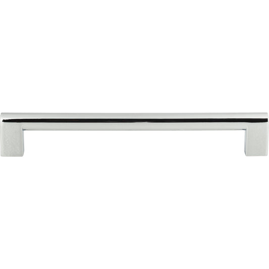 ATLAS A829-CH Round Rail 7 9/16" Center to Center Bar Pull - Polished Chrome