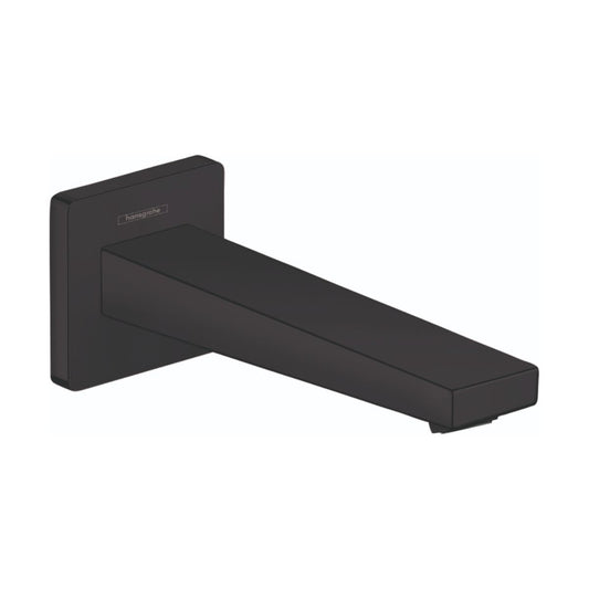 HANSGROHE 32542671 Matte Black Metropol Modern Tub Spout