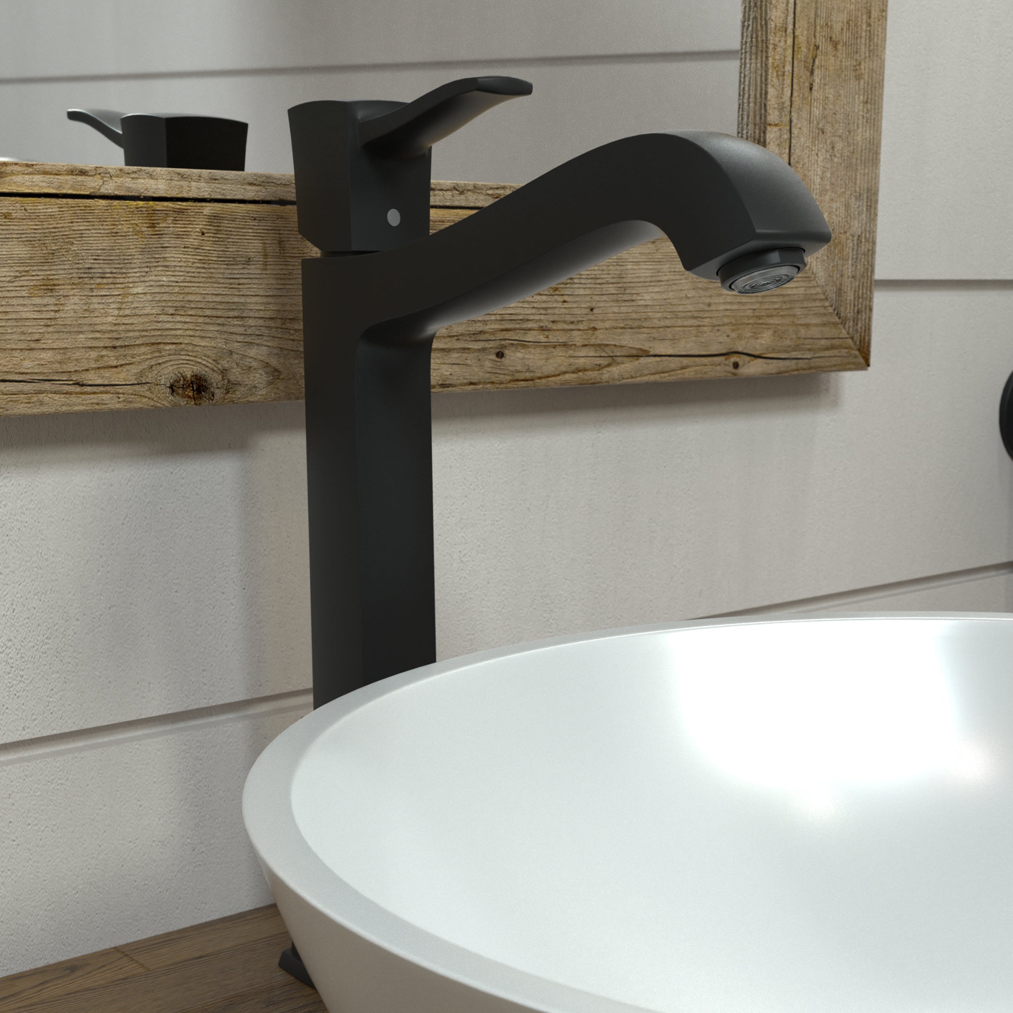HANSGROHE 31303671 Metropol Classic Single-Hole Faucet 260 with Pop-Up Drain, 1.2 GPM - Matte Black