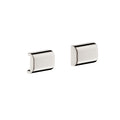 AXOR 42871820 Universal SoftSquare Cover for Rail (2 Pieces) - Brushed Nickel