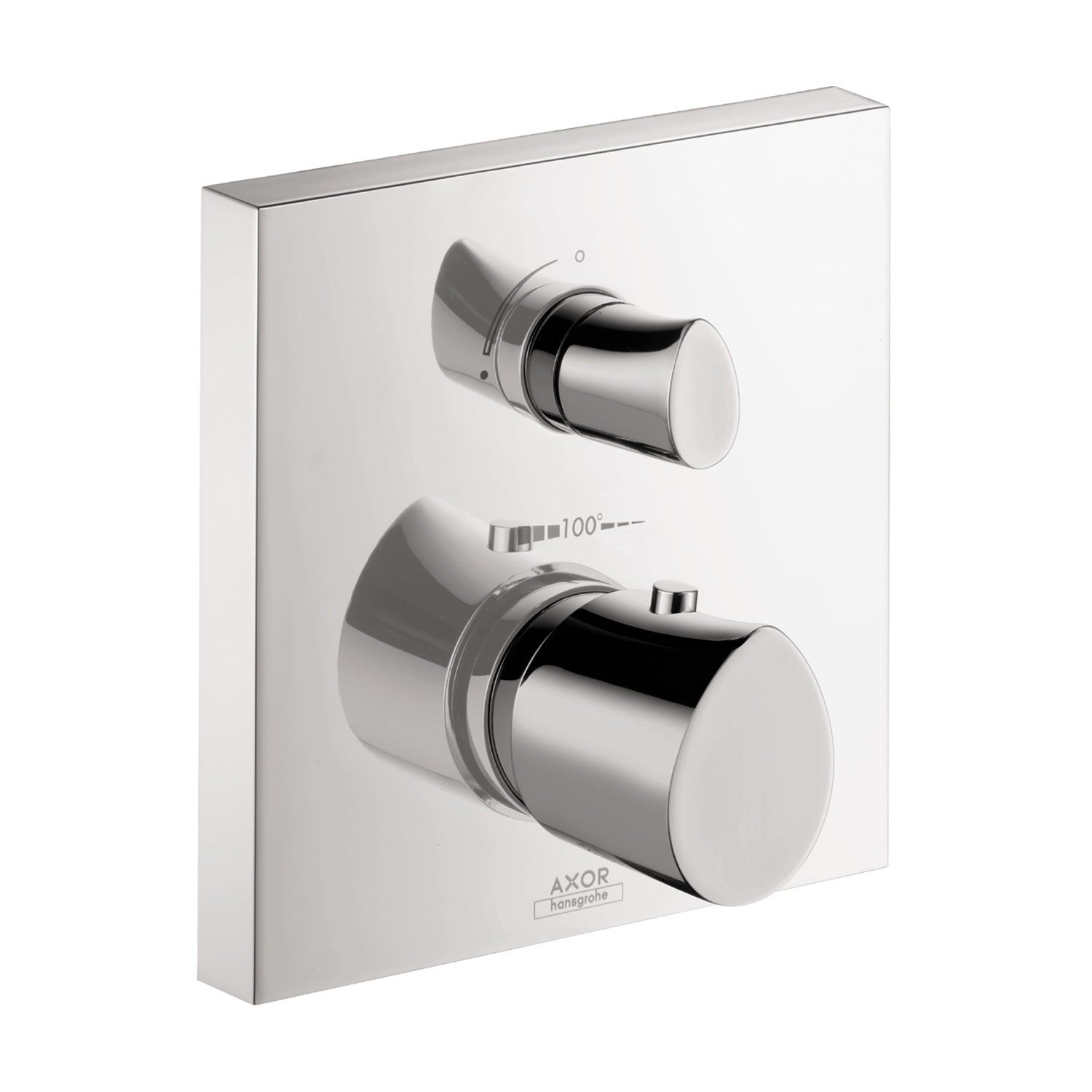AXOR 12715001 Starck Organic Thermostatic Trim with Volume Control - Chrome