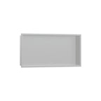 HANSGROHE 56064380 XtraStoris Original Wall Niche with Integrated Frame 12"x 24"x 4" - Concrete Grey