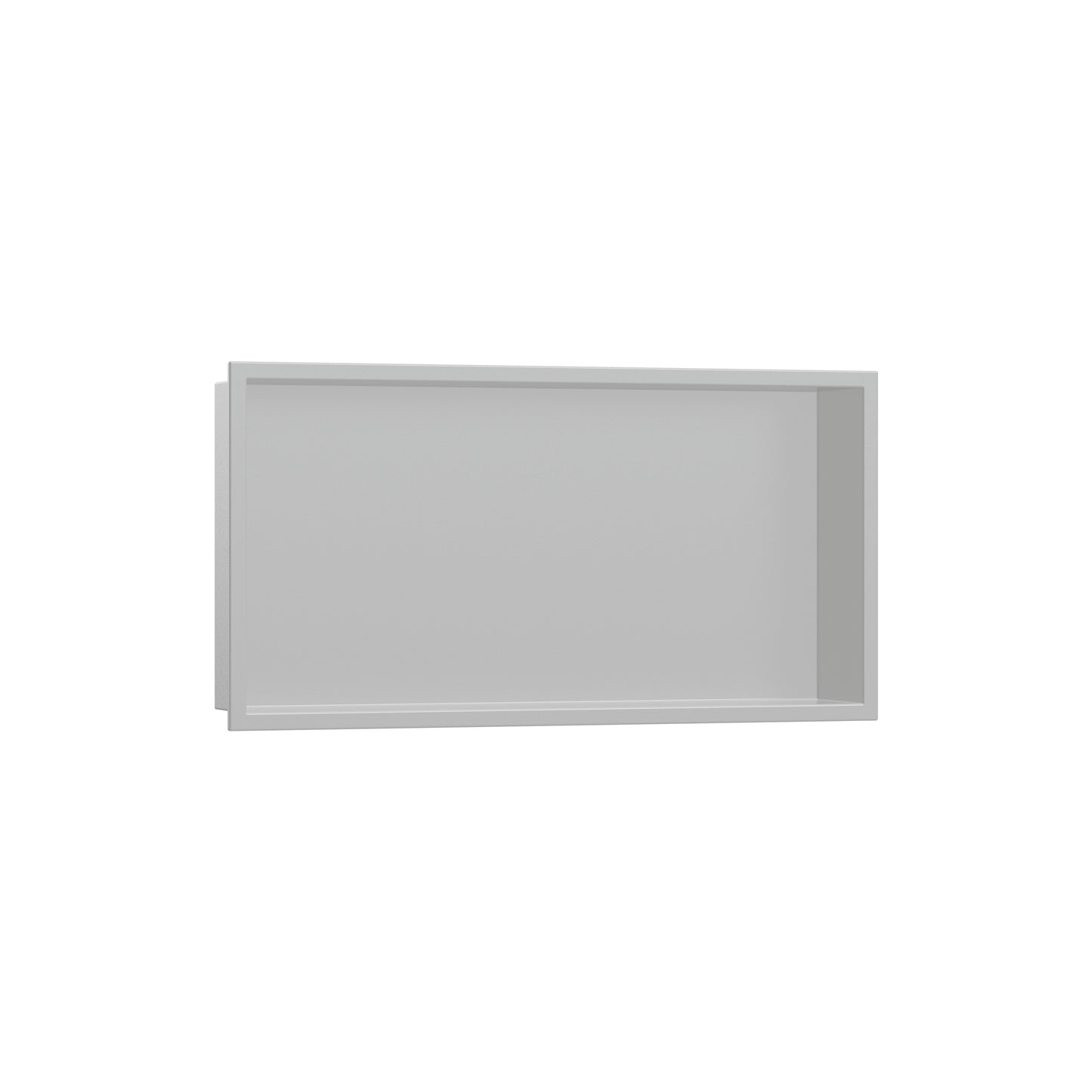 HANSGROHE 56064380 XtraStoris Original Wall Niche with Integrated Frame 12"x 24"x 4" - Concrete Grey