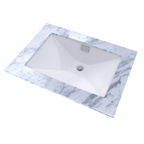 TOTO LT931#01 Lloyd Rectangular Undermount Bathroom Sink - Cotton White